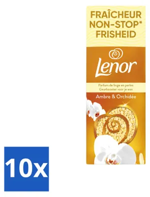 Produktbild von 10 x Lenor Geurperlen Goldene Orchidee - 570 g - Vorteilspackung - 10 Stücke
