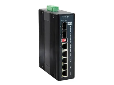 Immagine prodotto di Switch LevelOne 4x FE IES-0610 2xGSFP 126W 4xPoE