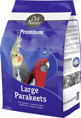 Produktbild von Deli Nature Premium Alleinfutter für Großsittiche 4 kg