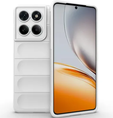 Produktbild von Handyhülle für Motorola Edge 60 Fusion Weich TPU Silikon Stossfest Anti-rutsch Hülle Weiß