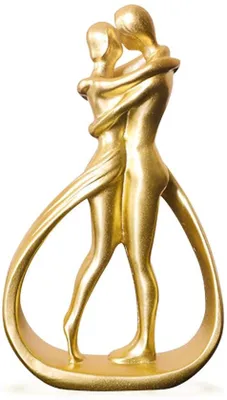 Image de Azomor : sculpture abstraite romantique pour la décoration d'intérieur, représentant des couples amoureux