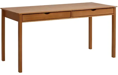 Produktbild von Schreibtisch >Genova< in Natur, Kiefer/MDF - 160x80x70cm (BxHxT)