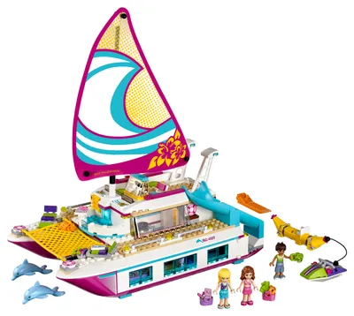 Produktbild von LEGO® Friends Sonnenschein-Katamaran 41317