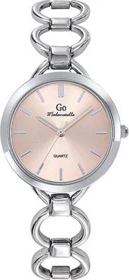 Produktbild von Girl Only Damen Metallarmband Uhr Mademoiselle Silber Analog Quarzuhr UGO695215