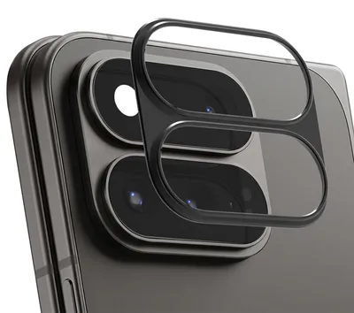 Produktbild von iMak, Kameraschutz für Google Pixel 11 Pro Fold aus Metall Stoßfest, Schwarz