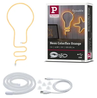 Productafbeelding van Paulmann USB LED-strip Neon Colorflex, oranje