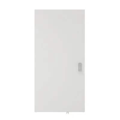 Produktbild von inova Holzschiebetür 1030 x 2100 mm, Weiß, Komplettset mit unsichtbarer Laufschiene, Softclose beidseitig