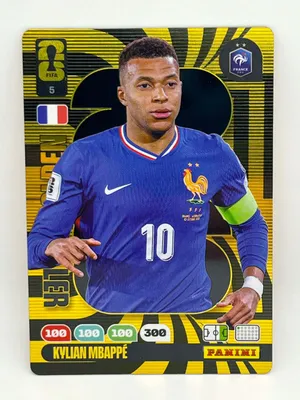 Produktbild von Panini Adrenalyn XL FIFA World Cup 2026 Football Cards #005 Kylian Mbappé