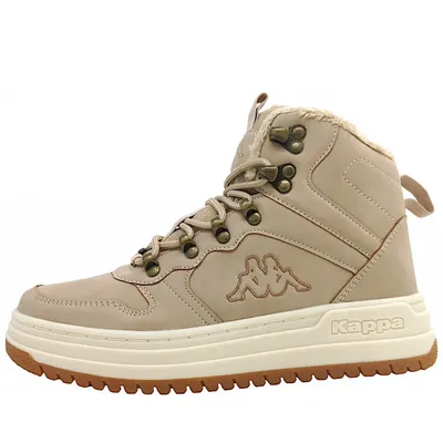 Immagine prodotto di Stivali invernali imbottiti da donna del marchio Kappa, color beige, adatti al tempo libero