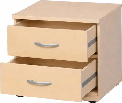 Produktbild von Container Büroschrank Nachtschrank Nachtkommode Ahorn #1953