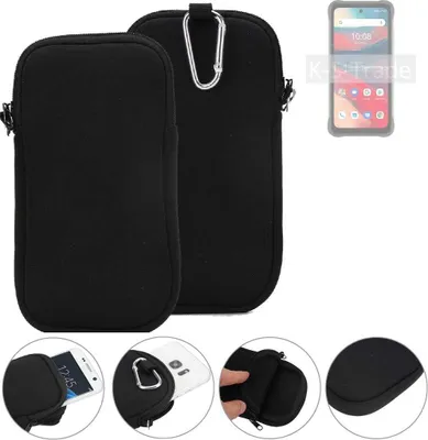 Produktbild von K-S-Trade Neopren-Hülle Handyhülle kompatibel mit UMIDIGI Bison GT2 Schutzhülle Neoprenhülle Sleeve Schutz-Hülle Gürtel Tasche Case Holster