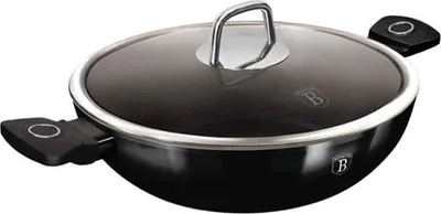Obrázek produktu pro Pánev s poklicí 30 cm Berlinger Haus BH8219 | Black Vantage