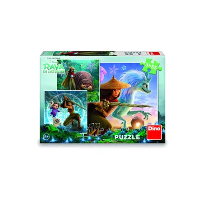 Immagine prodotto di DINO Puzzle Raya e amici 3x55 pezzi
