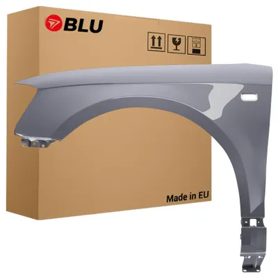 Obrázek produktu pro BLU Blatník náhrada pro Audi A3 8P LY7J Levý Stříbrný AvusSilber | 2003-2008 | Přední | Lakovaný | Připravený k montáži | Pozink, Obrázek vytvořený pomocí AI