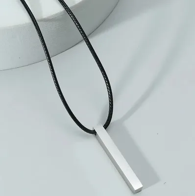 Produktbild von Stylische Mallet Halskette aus Silber für jeden Anlass KP33500