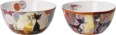 Produktbild von 2er Set Rosina Wachtmeister Müslischalen D. 15cm SOFFIONI & SOTTOSOPRA Goebel