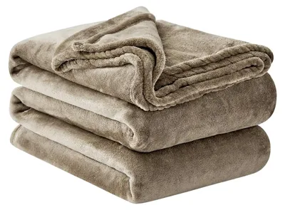 Immagine prodotto di Solidchoice - Coperta in pile soffice, 220 x 240 cm, ideale per divano e letto