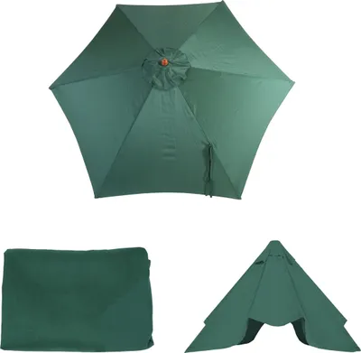 Produktbild von Náhradný kryt na slnečník Florida, Náhradný kryt na slnečník, Ø 3m Polyester 6 vzpier ~ olivovo zelená