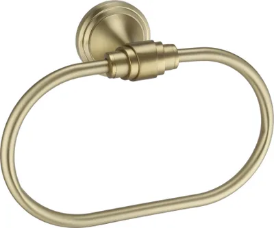 Image de Porte-Serviette De Salle De Bain Rea Ring 1607 Aristo Brush Gold