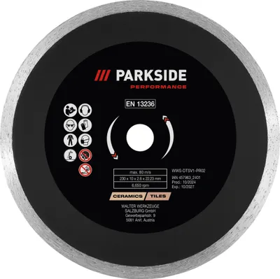 Produktbild von PARKSIDE PERFORMANCE® Winkelschleiferzubehör 230mm