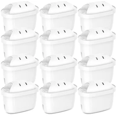 Obrázok produktu pre Filtre na vodu pre Brita Maxtra+ / Maxtra Pro, 12 kusov, znižujú tvrdosť vody a chránia spotrebiče