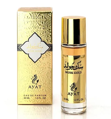 Immagine prodotto di Musk Gold 30ml Eau de Parfum Ayat Profumi - Unisex
