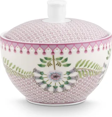Produktbild von PIP STUDIO Lily&Lotus Zuckerdose lila 300ml