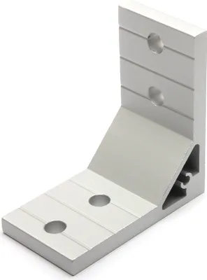 Produktbild von Winkel, 4545-10, Aluminium, eloxiert, B-Typ Nut 10, VPE 10 Stück