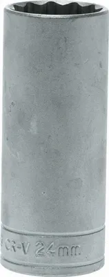 Zdjęcie produktu dla Długa nasadka sześciokątna z uchwytem 1/2" 24 mm