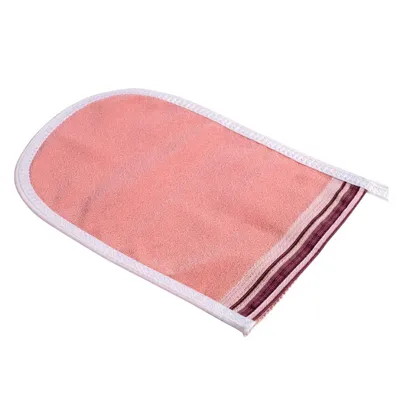 Produktbild von Peelinghandschuh Rosa für glatte & weiche Haut | SC Cosmetics