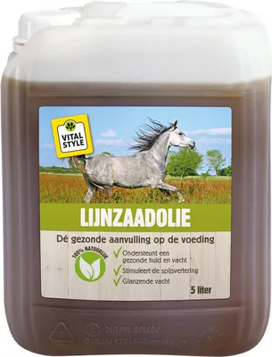 Produktbild von VITALstyle Leinöl 5-Liter-Kanister