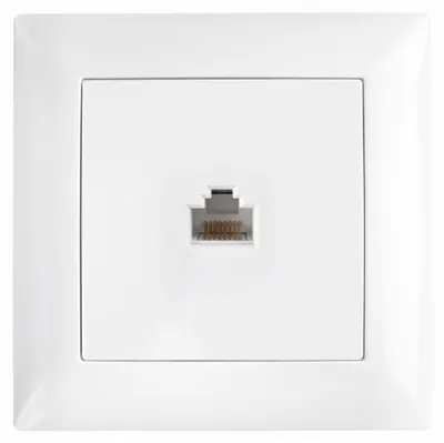 Immagine prodotto di Presa Rj45 Toolight OSTE JNH010-S + cornice White