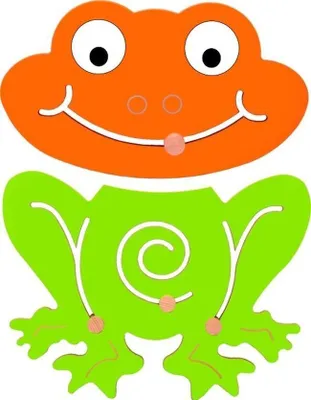 Produktbild von Wandspiel Frosch 2Tlg.