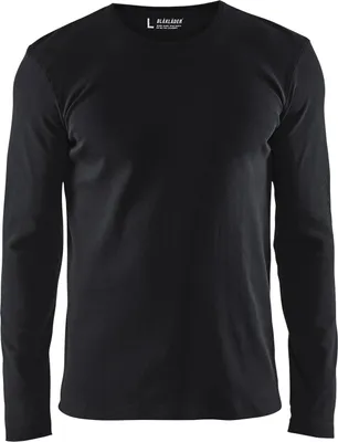 Produktbild von Blakläder Langarm T-Shirt 3314 1032 in div. Farben, Farbe:schwarz, Größe:3XL