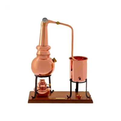 Obrázek produktu pro Still,destilační přístroj,destilační přístroj - Alembic Whisky Premium,s lihovým hořákem a teploměrem,0, 7L,