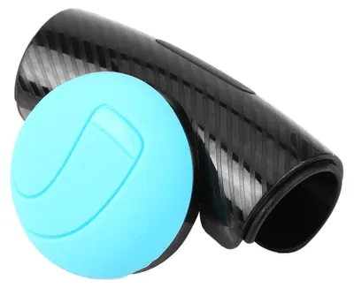 Obrázek produktu pro Univerzální posilovač řízení pro automobily – kuličkový posilovač s otočnou rukojetí, modrý
