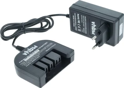 Produktbild von vhbw Ladegerät kompatibel mit Black & Decker KC2002F, KC2002FK, HPD14K-2, HPS1440, HPD1400, KC2000FK, PS12HAK, NM14 Werkzeug Ni-Cd, NiMH-Akkus, 1,2 V
