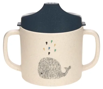 Produktbild von Lässig 1310066452 Sippy CUP Little Water Whale Baby-Becher