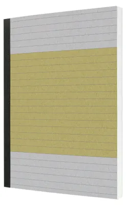 Produktbild von SIGEL SN100 Notizbuch - liniert - ca. A5 - gelb - Softcover - 200 S.