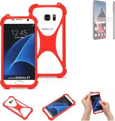 Produktbild von K-S-Trade Handy-Hülle kompatibel mit Motorola ThinkPhone Schutz-Hülle Bumper Silikon Schutz Hülle Cover Case Silikoncase Silikonbumper TPU Softcase