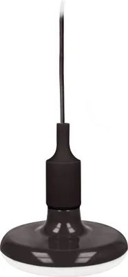 Produktbild von E27 Stylische LED Hängelampe Hängeleuchte Pendelleuchte Lampe 18W 1620lm Schwarz Neutralweiß inkl. Fassung 1 Meter in Pink