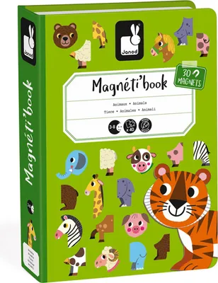 Image de Livre magnétique Janod - Animaux