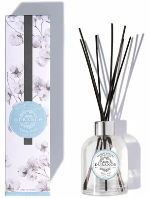 Raumduft-Diffuser 225 ml – Katoen-Moschus – Glasflasche & 8 Stäbe