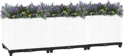 Zdjęcie produktu dla vidaXL Podwyższone łóżko 120x40x38 cm Polipropylen