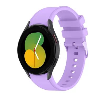 Produktbild von Strap-it Samsung Galaxy Watch 5 - 40mm Armband Silikon (Lila)