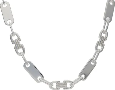 Produktbild von Plattenkette Silber 925 strukturiert JL39-05-0357 JuwelmaLux 70 cm