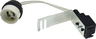 Produktbild von ChiliTec 17969 GU10 Lampenfassung, 230V / 100Watt Keramik Fassung mit 11cm Kabel