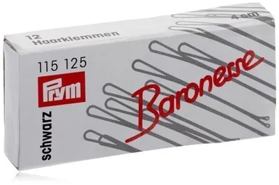 Produktbild von Baronesse Haarklemmen 4 cm schwarz