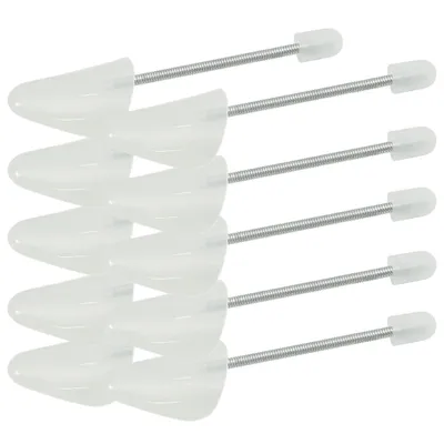 Image de Vidaxl-Schuhspanner 5 Paare EU 35-38 Kunststoff weiß