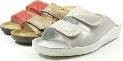 Produktbild von Rohde Soltau-40 1940 Damen Sandalen Pantoletten Clogs Weite F 1/2, Größe:37 EU, Farbe:Rot
